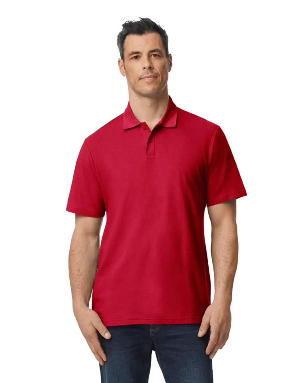 Playera Gildan 64800 polo de adulto Dimeo