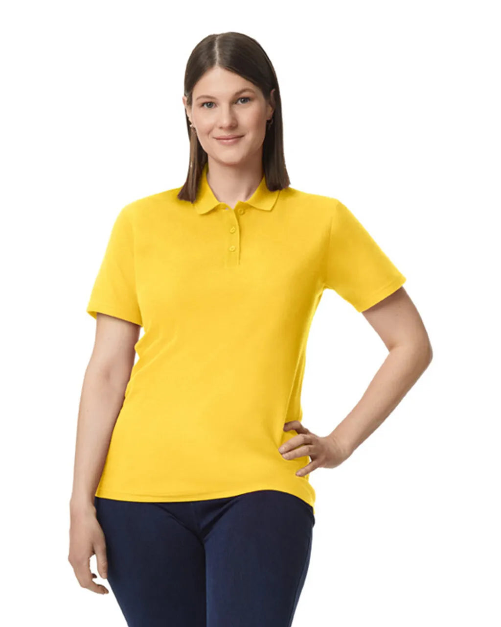 Playera Gildan 64800L Polo de Dama