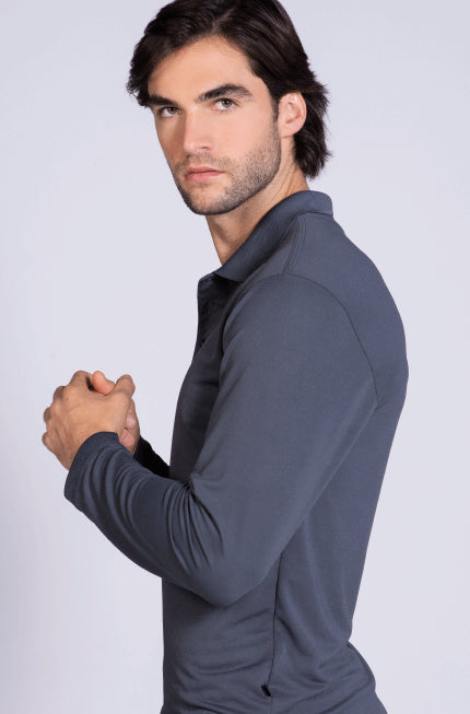 Playera Deportiva Playerytees 900CL Dry Fit Manga Larga 100 Poliester