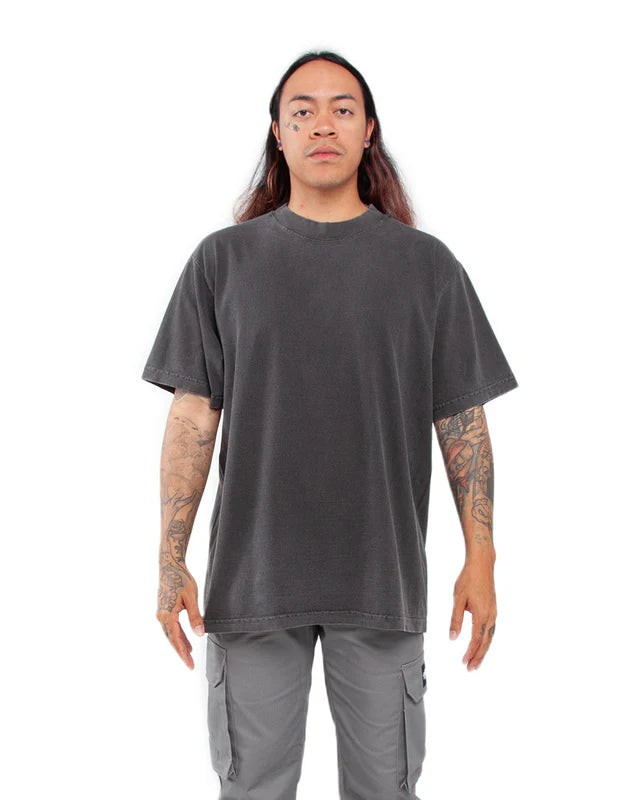 Playera SHAKA WEAR Heavyweight GARMENT DYE 7.5 oz / 255 a 260 G/M