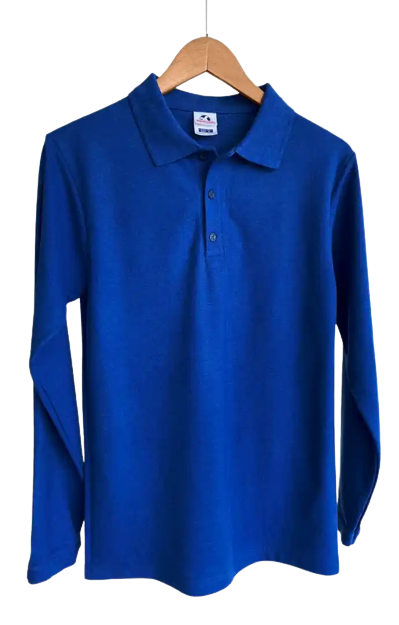 Playera polo manga larga sales