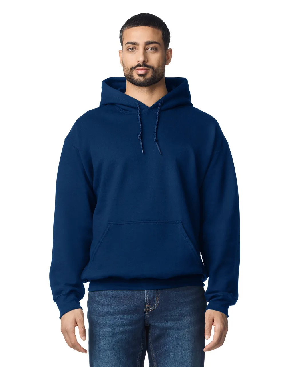 Sudadera Gildan Para Hombre - Cuello Redondo, Tejido Suave, 50% Algodón 50% Poliéster
