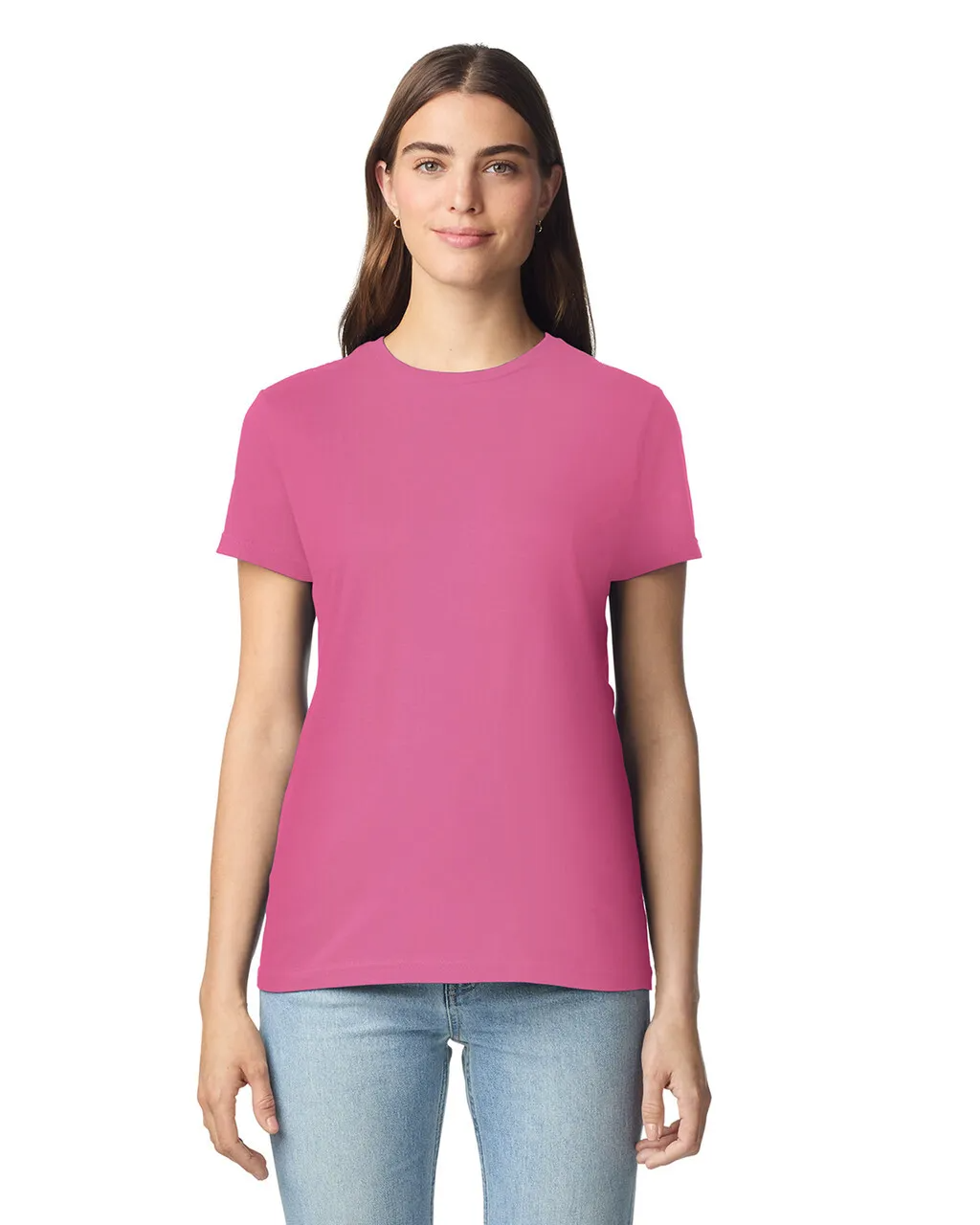 Playera Gildan 64000L Manga Corta 100% Algodón Ring Spun