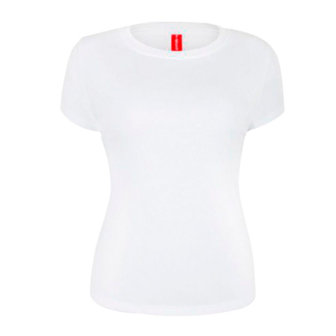 Cuello Redondo Playeras De Mujer Para Sublimar Playera Blanca Para