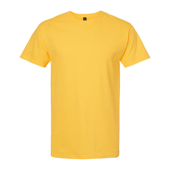 Playera M&O 5510 Adulto Peso Completo Suave Textura Manga Corta 100% Algodón