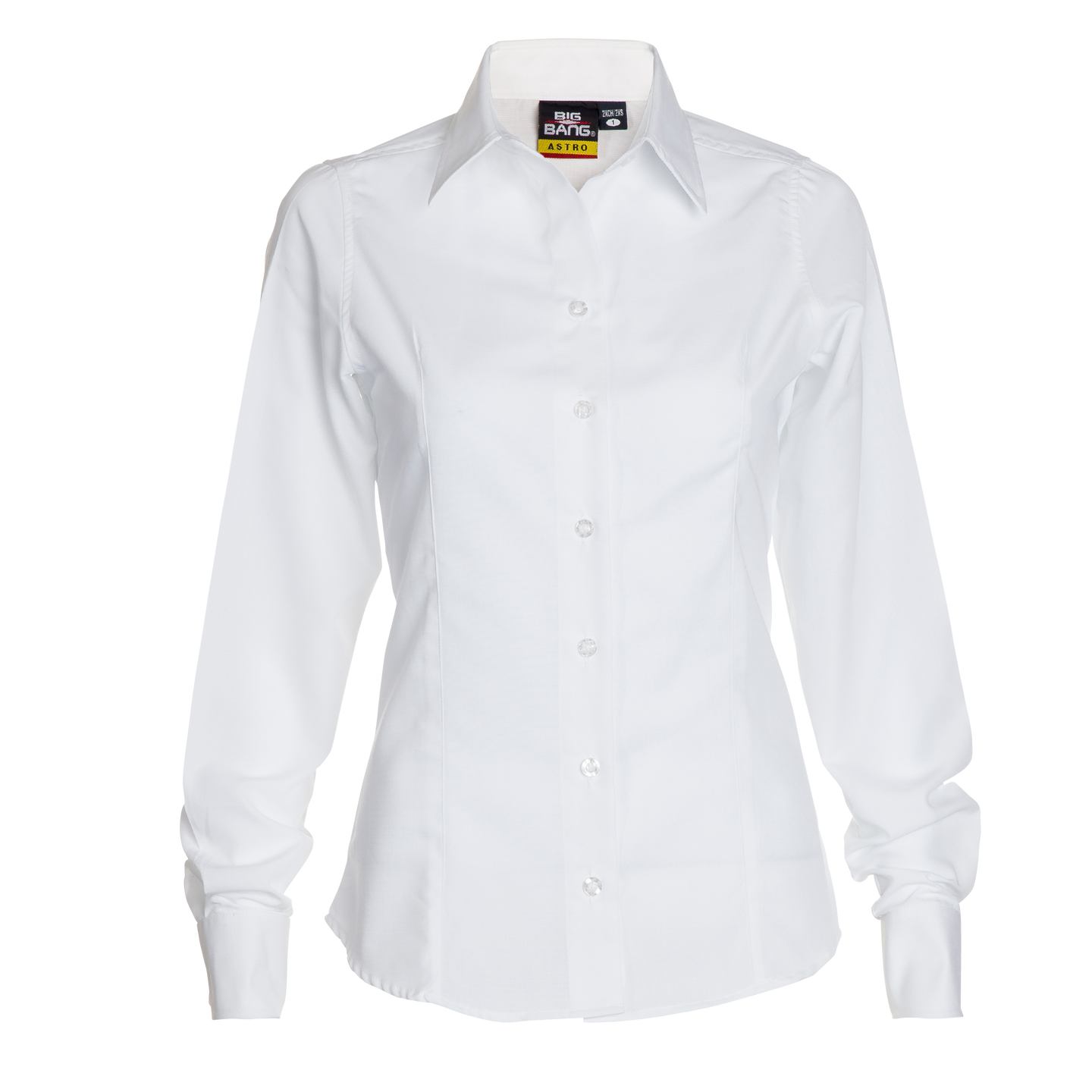 Blusa Corporativa Dama Manga Larga Oxford ASTRO 60% Algodón 40