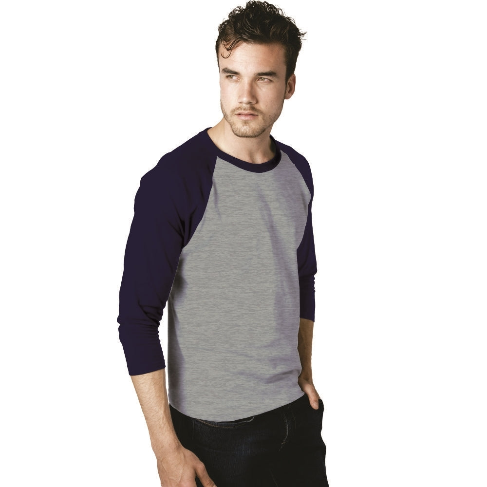 Playera adulto M&O 5540 Ranglan 3/4 100% Algodón - Main Image